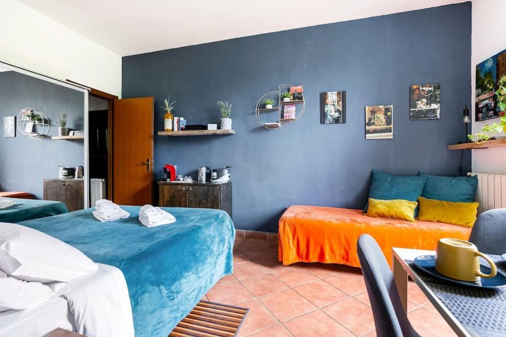 Guest Art Trastevere Station With Ac Рим Экстерьер фото